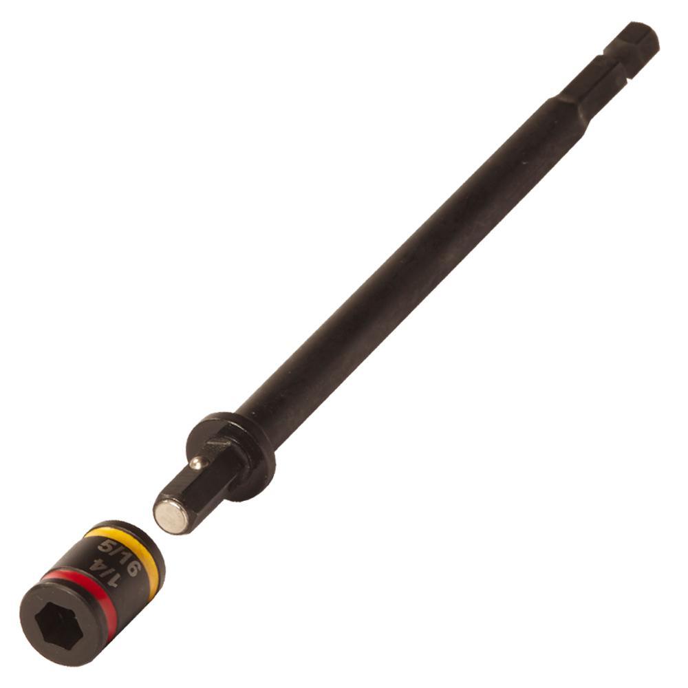 6 in. Length - 1/4 in. and 5/16 in. Reversible Hex Chuck Driver - Super Arbor