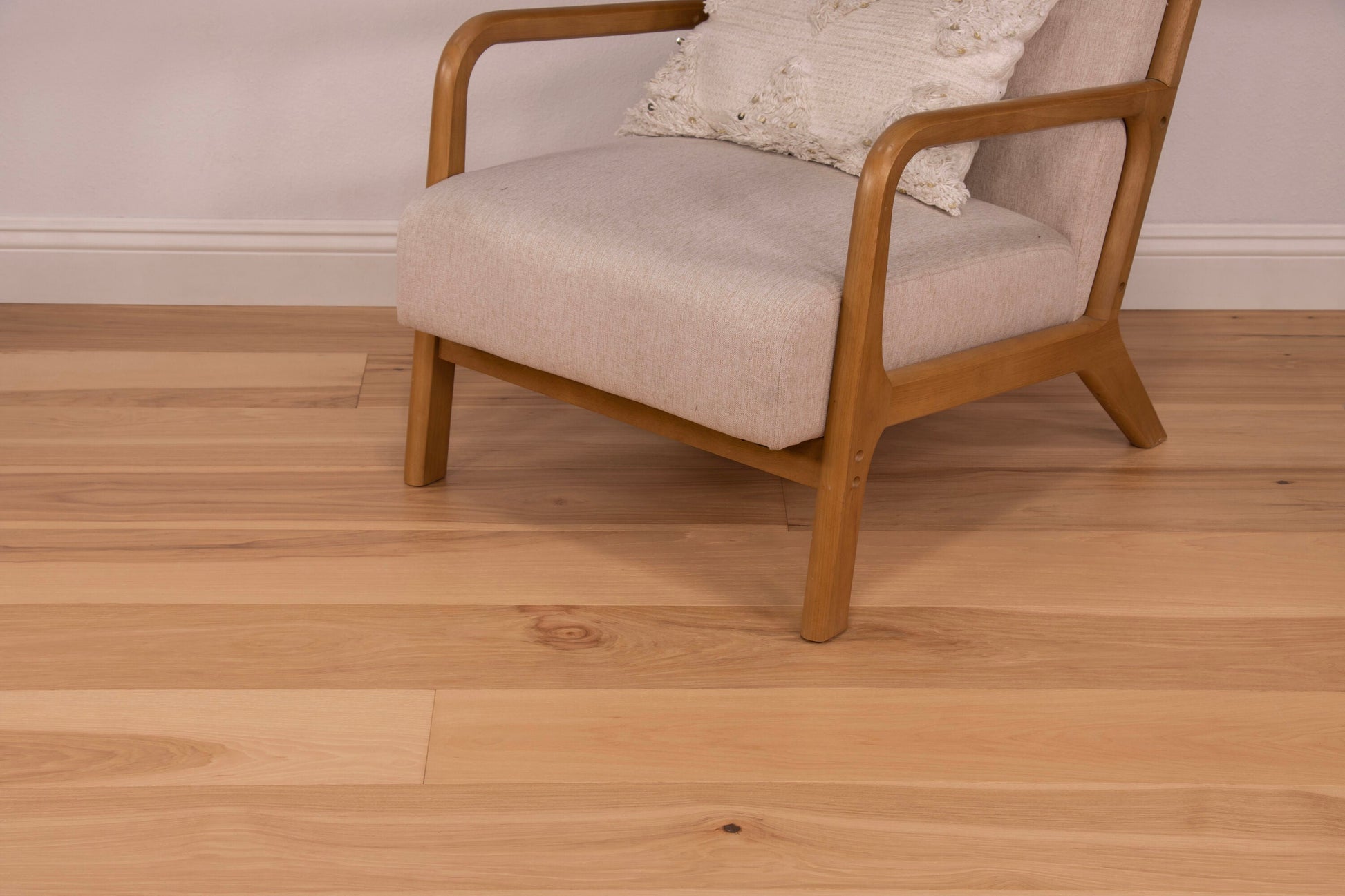 CALI Hickory Natural Hickory hardwood flooring — alternate angle
