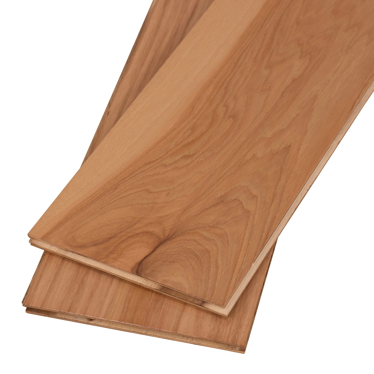 CALI Hickory Natural Hickory hardwood flooring — surface grain detail