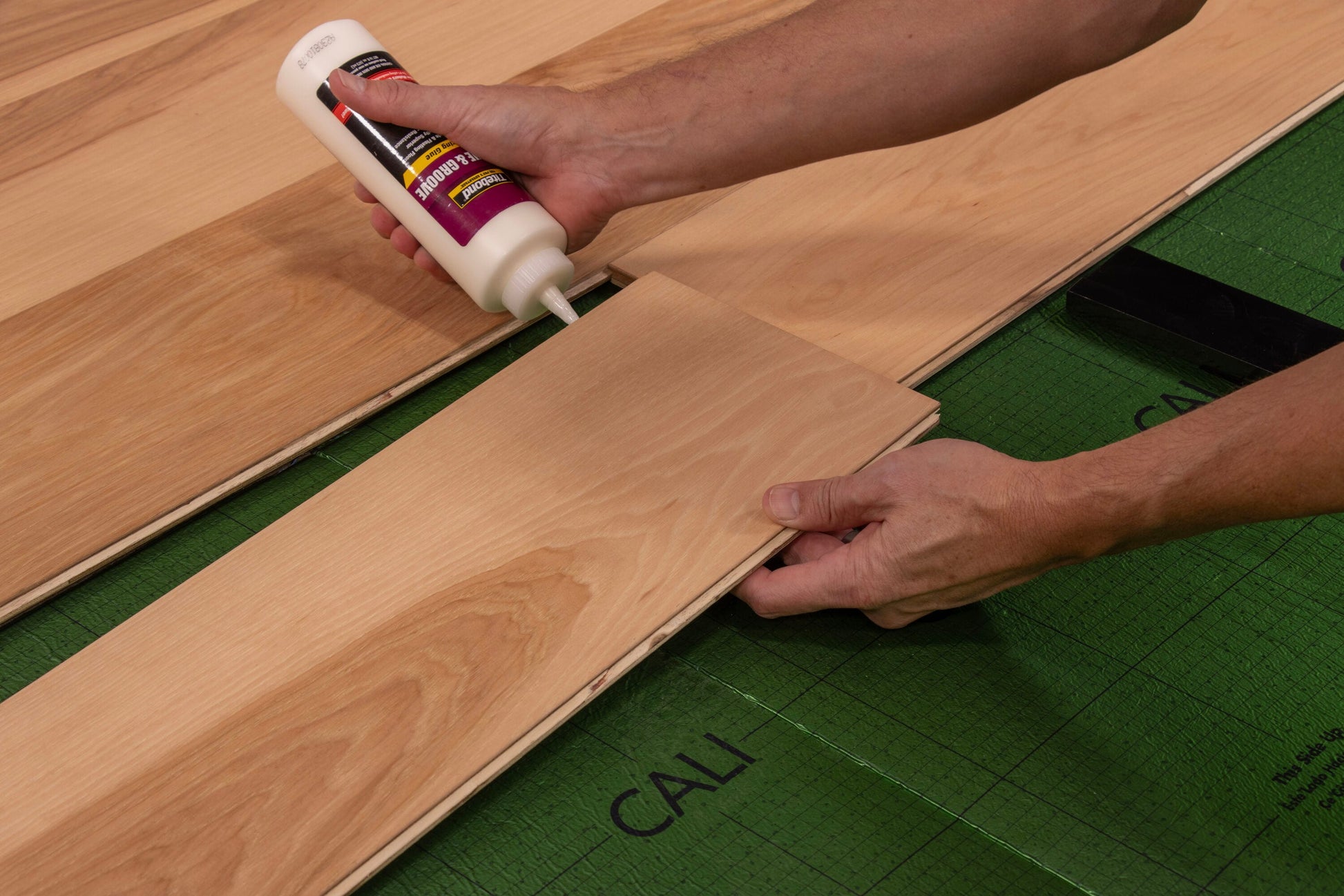 CALI Hickory Natural Hickory hardwood flooring — lifestyle view