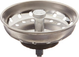 Keeney K22022 3.5-in Stainless Steel Rust-Resistant Sink Strainer Basket with Fixed Post
