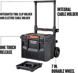 CRAFTSMAN TRADESTACK System 22.5-in Black Structural Foam Lockable Rolling Tool Box (CMST21445)