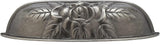 Richelieu 3-3/4 in. (96 mm) Center-to-Center Pewter Traditional Cup Drawer Pull