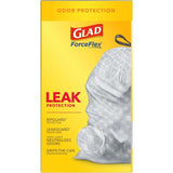 Glad ForceFlex 100-Pack 13-Gallon Gray Plastic Kitchen Trash Bag