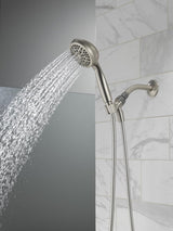 Delta Universal Showering Components Brushed Nickel 5-Spray Handheld Shower, 1.75 GPM (6.6 LPM)