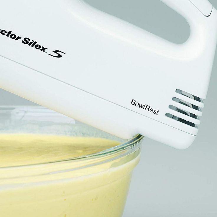 Easy Mix 5-Speed White Hand Mixer