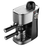 4-Cup 3.5 Bar Black Espresso Coffee Maker Machine
