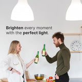 Philips 60-Watt Equivalent T2 A-Line Spiral CFL Light Bulb, Cool White 4100K