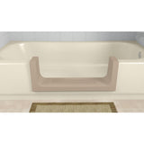 Wide Beige Step Bathtub Conversion Kit - Super Arbor