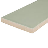 Merola Tile Chester Sage 3 in. x 12 in. Ceramic Wall Subway Tile (5.93 sq. ft. / Case)
