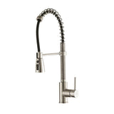 All-in-One Farmhouse Apron Front Stainless Steel 33 in. Double Bowl Kitchen Sink with Faucet in Stainless Steel