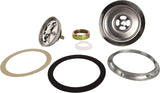 Keeney K5419 3.5-in Stainless Steel Kitchen Sink Basket Strainer, Spring-Style, Includes Lock Mount, Nuts & Washers