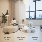 Philips 60-Watt Equivalent T2 A-Line Spiral CFL Light Bulb, Cool White 4100K