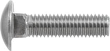 Hillman 1/4 in. x 1 in. Stainless Steel Carriage Bolt, 50-Pack