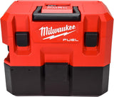 Milwaukee M12 FUEL 12-Volt Lithium-Ion Cordless 1.6 Gal. Wet/Dry Vacuum with M12 XC High Output 5.0 Ah Battery Pack