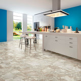 Congoleum AirStep Evolution Terrace 12-ft W Cut-to-Length Cashmere Stone Look Low-Gloss Finish Sheet Vinyl
