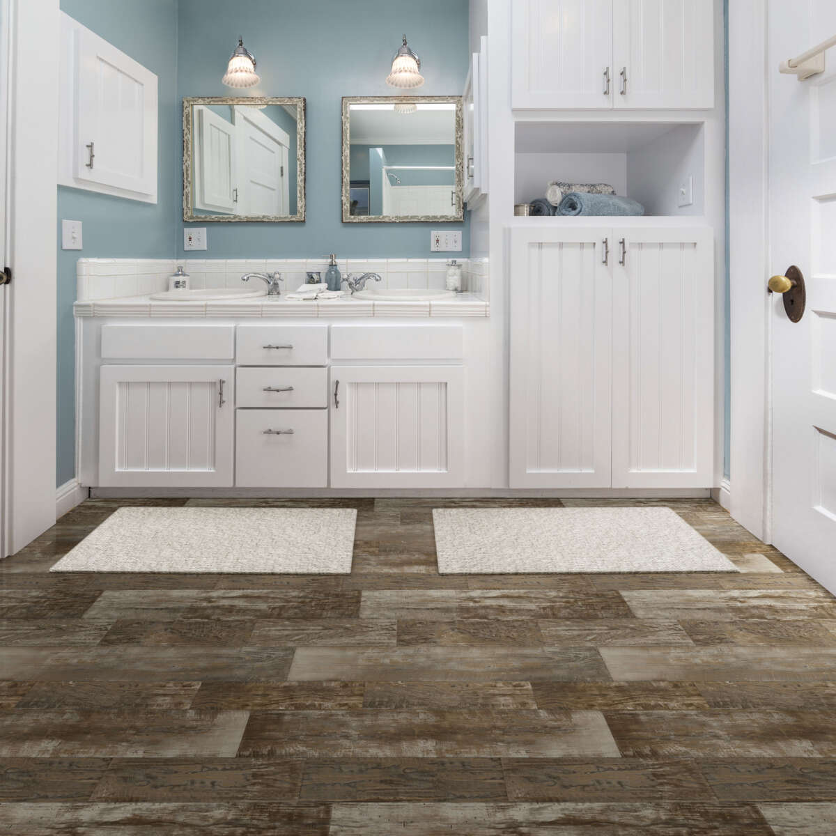 Congoleum AirStep Evolution Colonial Plank Barn Owl 12-ft W Cut-to-Length Low-Gloss Wood-Look Sheet Vinyl