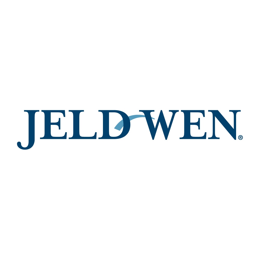 JELD-WEN 30x80 Steel prehung entry door, Right-hand inswing, Primed – logo view 9