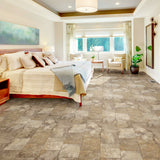 Congoleum AirStep Evolution Grand Canyon 12-ft W Cut-to-Length Golden Gate Stone Look Low-Gloss Sheet Vinyl Flooring