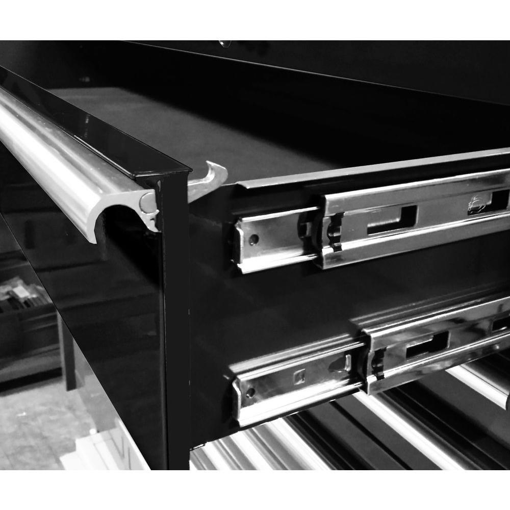 THD Series 72 in. 16-Drawer Roller Cabinet Tool Chest, Black - Super Arbor