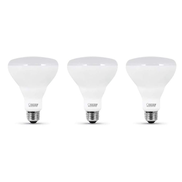 Feit Electric 65-Watt Equivalent BR30 Dimmable CEC Title 20 Compliant LED ENERGY STAR 90+ CRI Flood Light Bulb, Daylight (3-Pack)