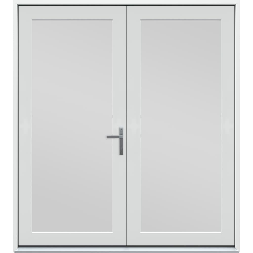 JELD-WEN 72-in x 80-in Fiberglass French, Left-hand outswing – product-only view