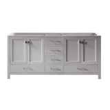 Caroline Avenue 60 in. W Bath Vanity Cabinet Only in Cashmere Gray - Super Arbor