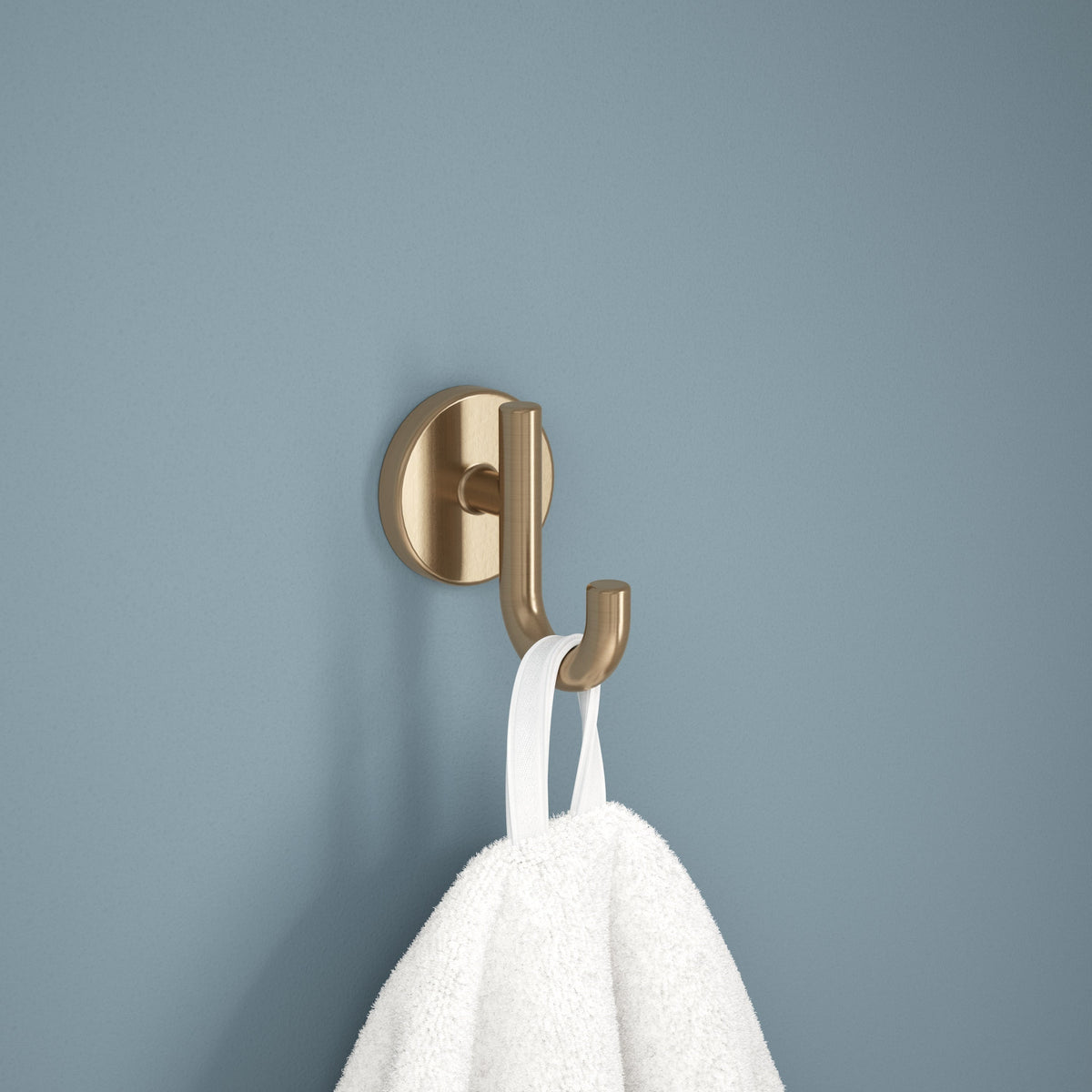 Delta Trinsic Single Hook Champagne Bronze Wall-Mount Towel Hook, 3.09 x 2.24 x 2.84 in