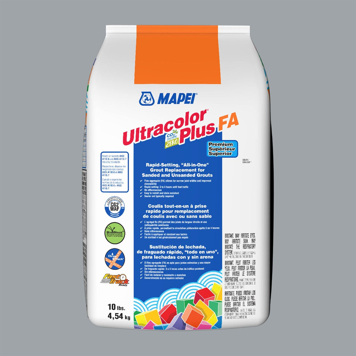 MAPEI Ultracolor Plus FA Grout, Armor #5230 – 10 lb Bag