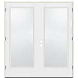 JELD-WEN 72-in x 80-in Steel French, Left-hand inswing – product-only view