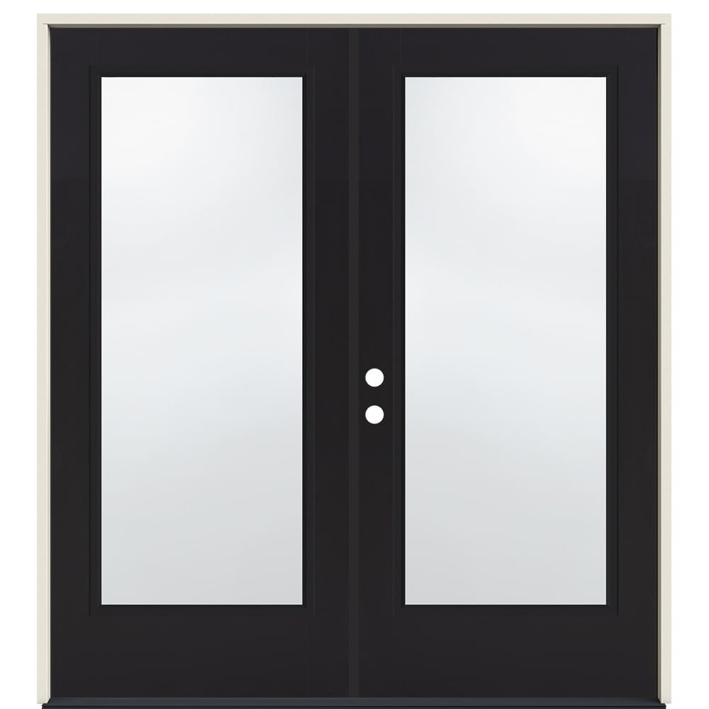 JELD-WEN 72-in x 80-in Steel French, Right-hand inswing – product-only view