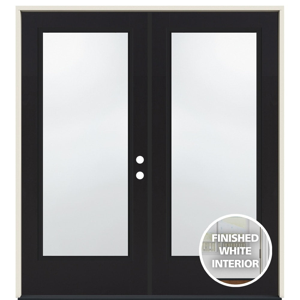 JELD-WEN 72-in x 80-in Steel French, Left-hand inswing – primary product view