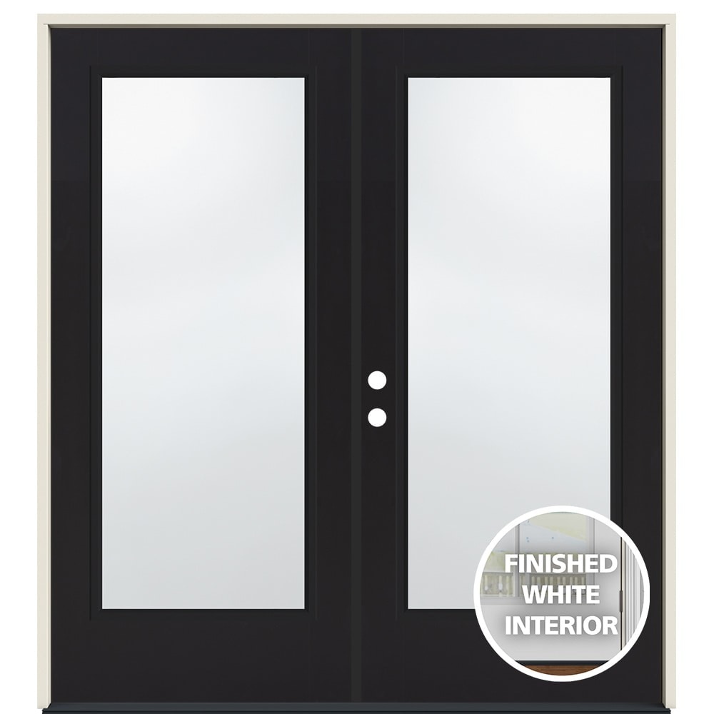 JELD-WEN 72-in x 80-in Steel French, Right-hand inswing – primary product view