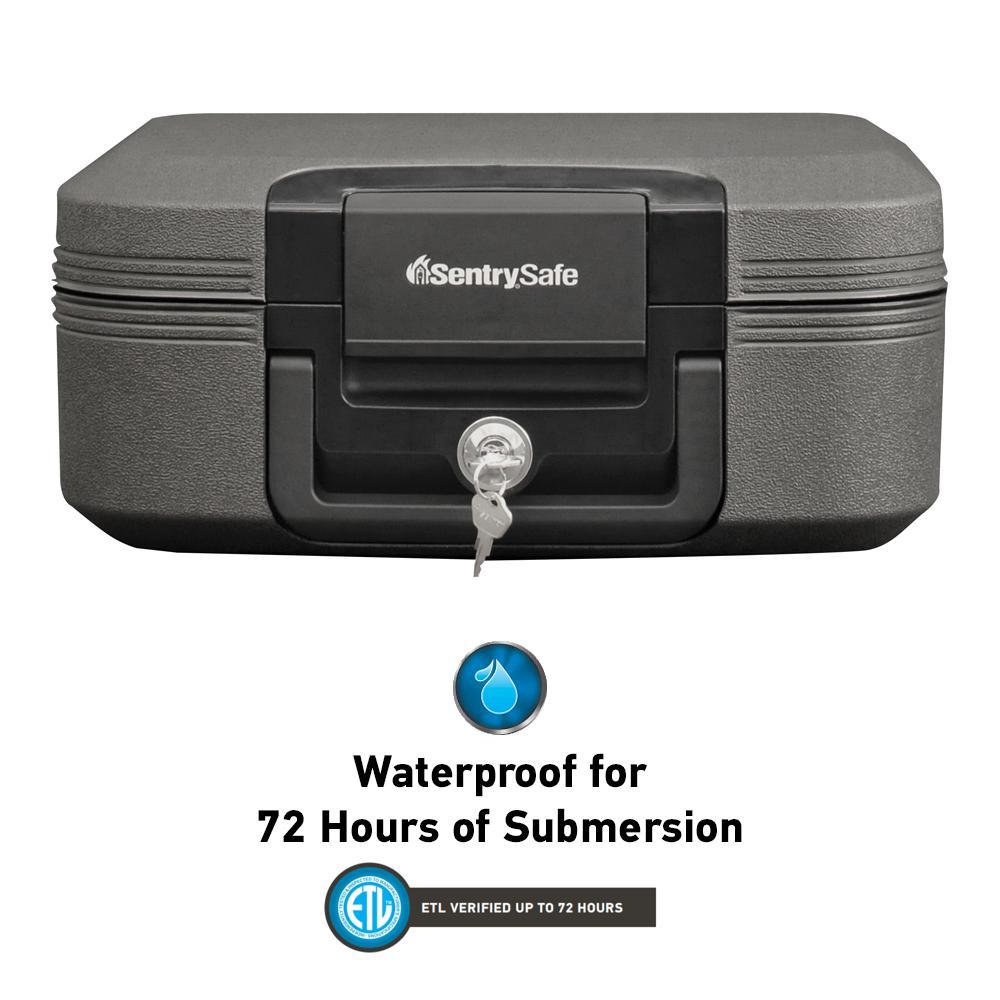 CHW20121 0.28 cu ft Fireproof Safe and Waterproof Safe with Key Lock - Super Arbor