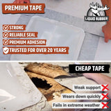 Liquid Rubber Seam Tape, 4 in x 50 ft Roof Seam Tape Roll
