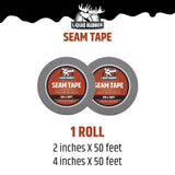 Liquid Rubber Seam Tape, 4 in x 50 ft Roof Seam Tape Roll
