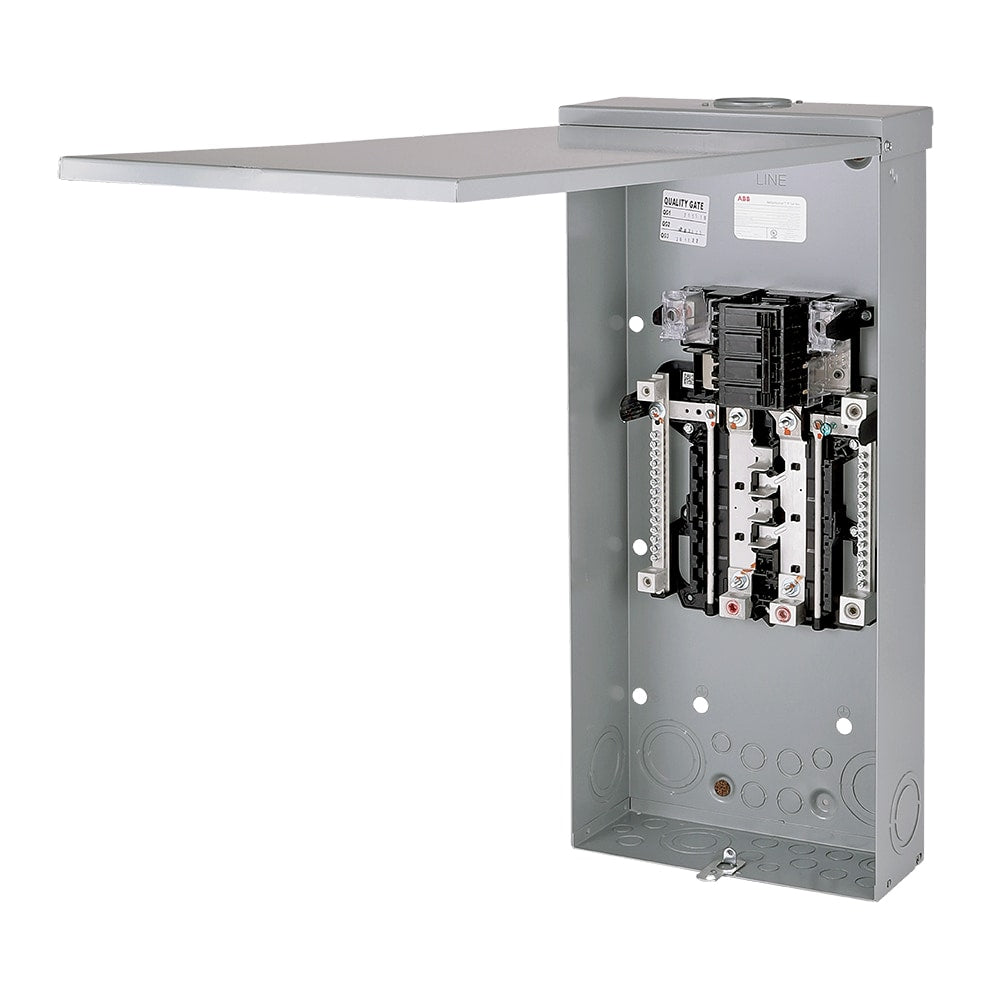 ABB ReliaHome P-Series 150-Amp 8-space load center - label view