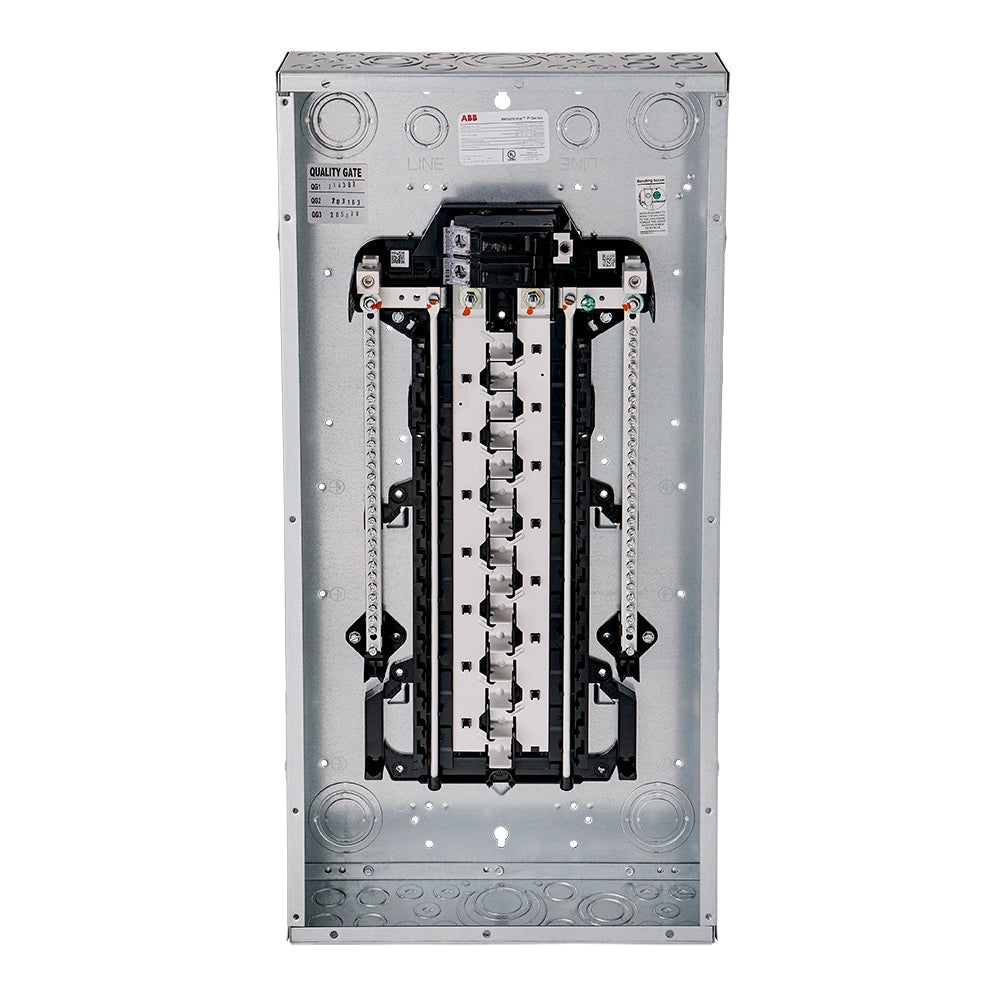 ABB ReliaHome P-Series 100-Amp 30-space load center - detail view
