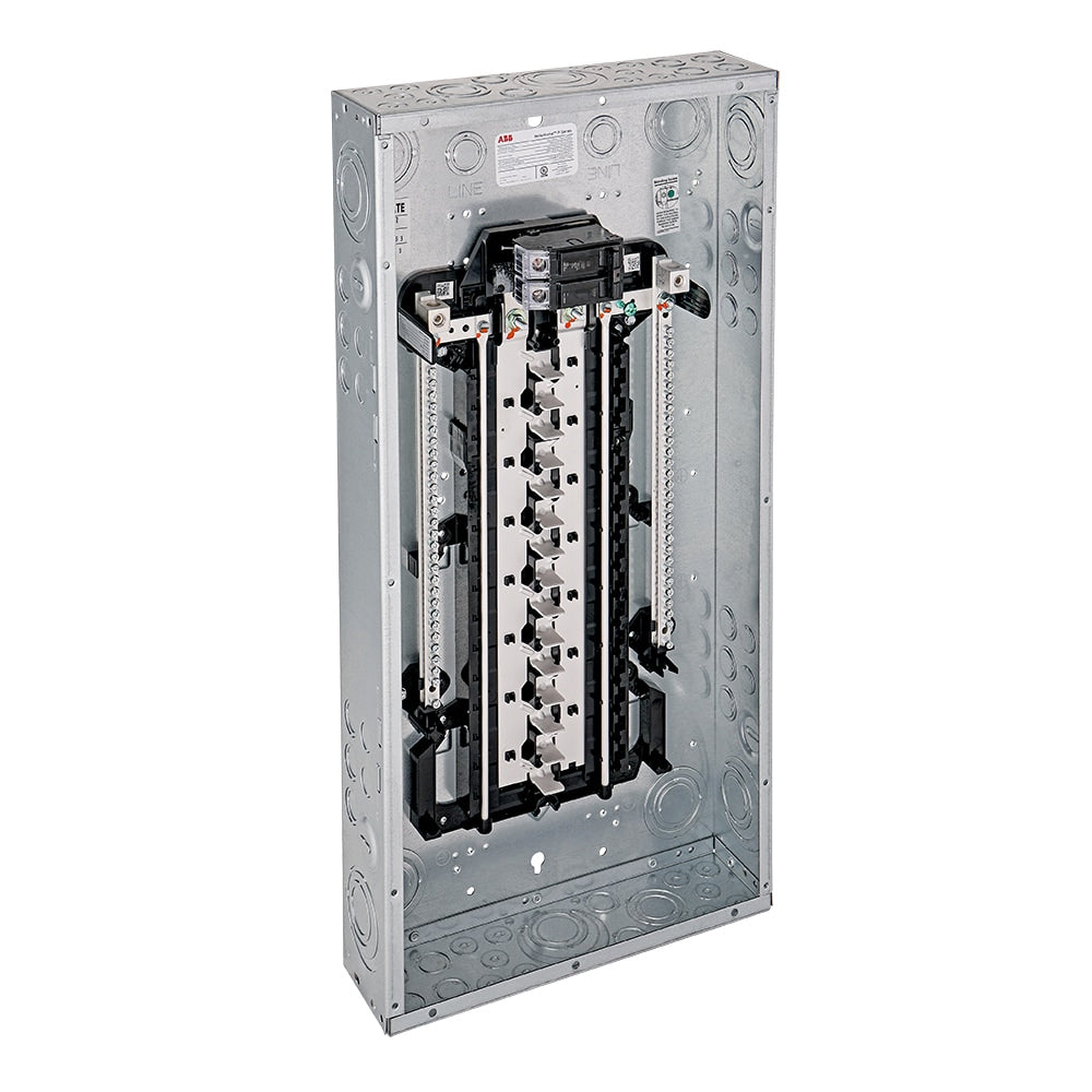 ABB ReliaHome P-Series 100-Amp 30-space load center - box view