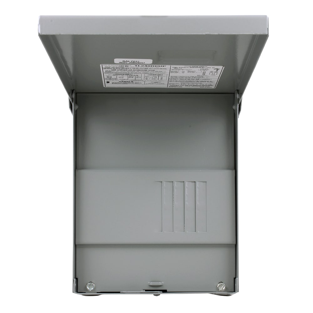ABB ReliaHome T-Series 40-Amp 2-space load center - front view