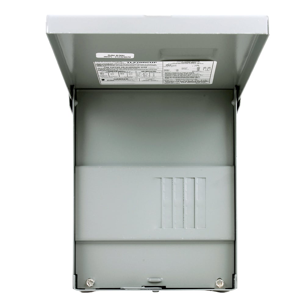 ABB ReliaHome T-Series 70-Amp 2-space load center - front view