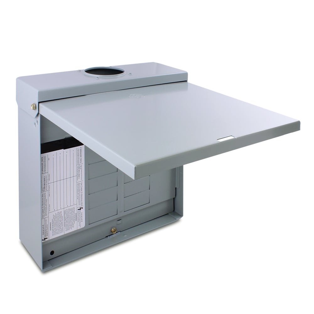ABB ReliaHome T-Series 125-Amp 8-space load center - label view