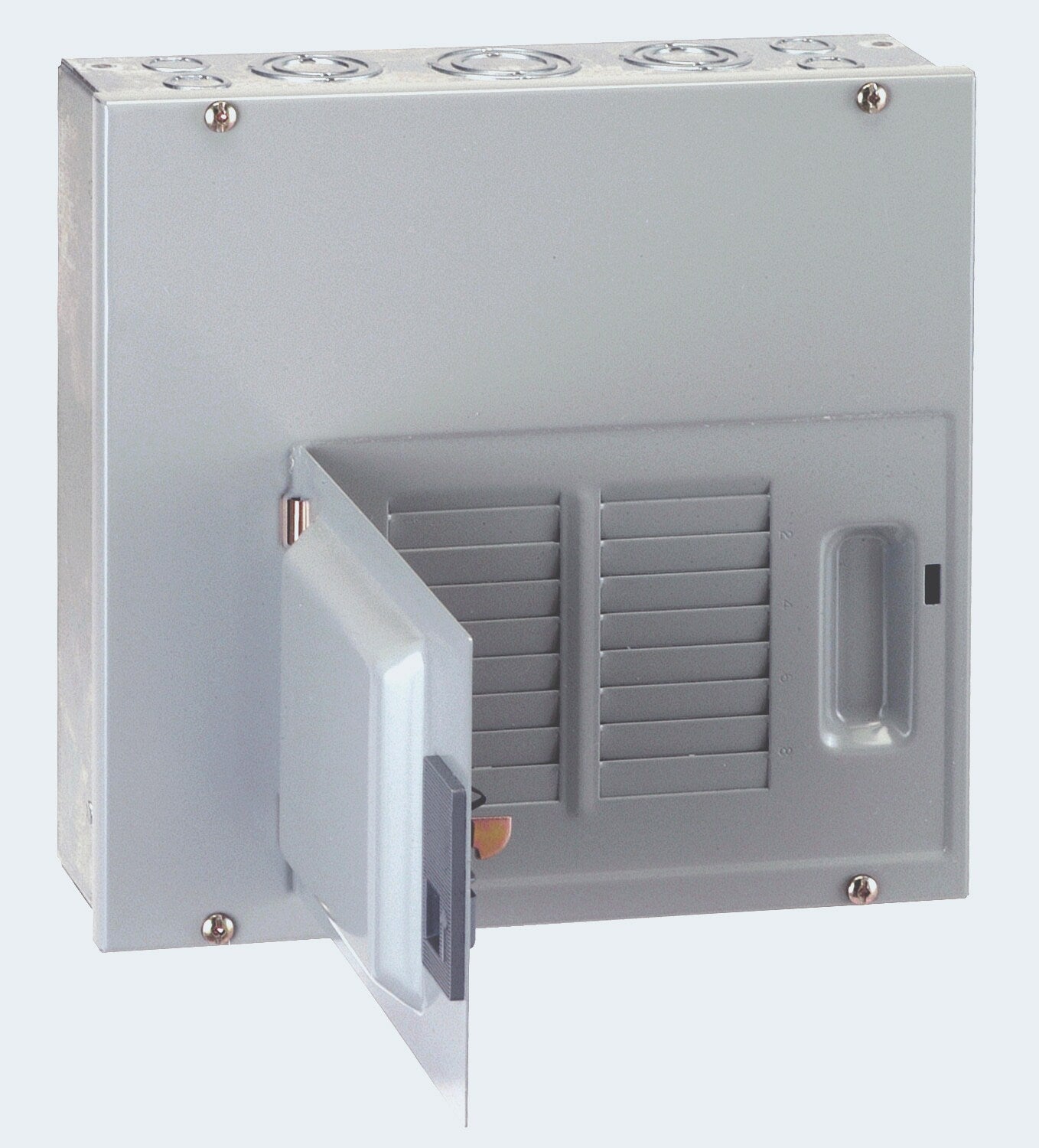 ABB ReliaHome T-Series 125-Amp 6-space load center - label view