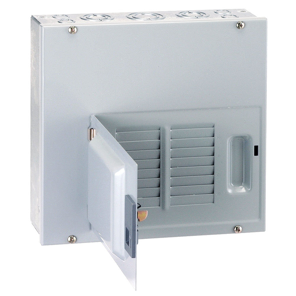 ABB ReliaHome T-Series 125-Amp 8-space load center - label view
