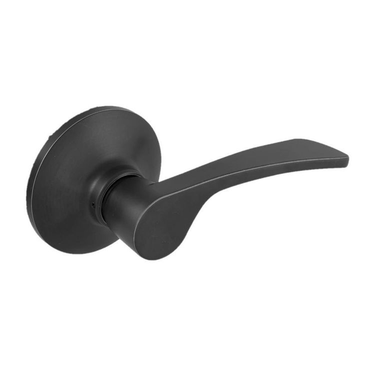 Kensington Matte Black Hall and Closet Door Lever