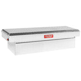 Weather Guard 71.38 in. Diamond Plate Aluminum Full Size Crossbed Truck Tool Box - Super Arbor
