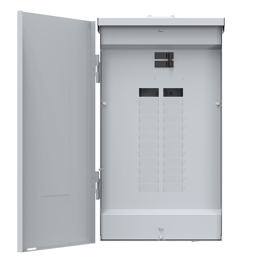 ABB ReliaHome P-Series 125-Amp 24-space load center - front view