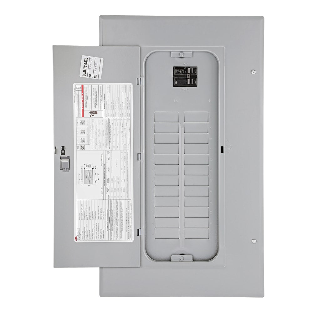 ABB ReliaHome P-Series 125-Amp 24-space load center - front view