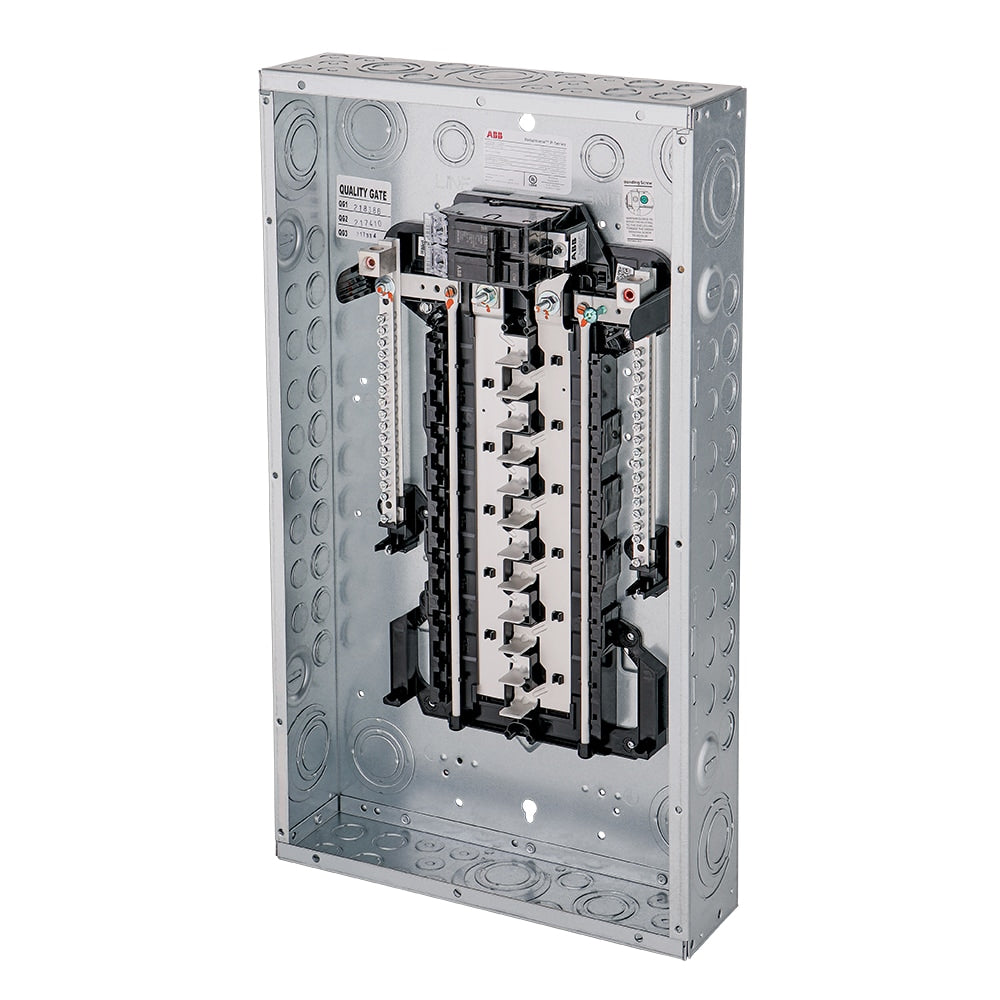 ABB ReliaHome P-Series 125-Amp 24-space load center - label view