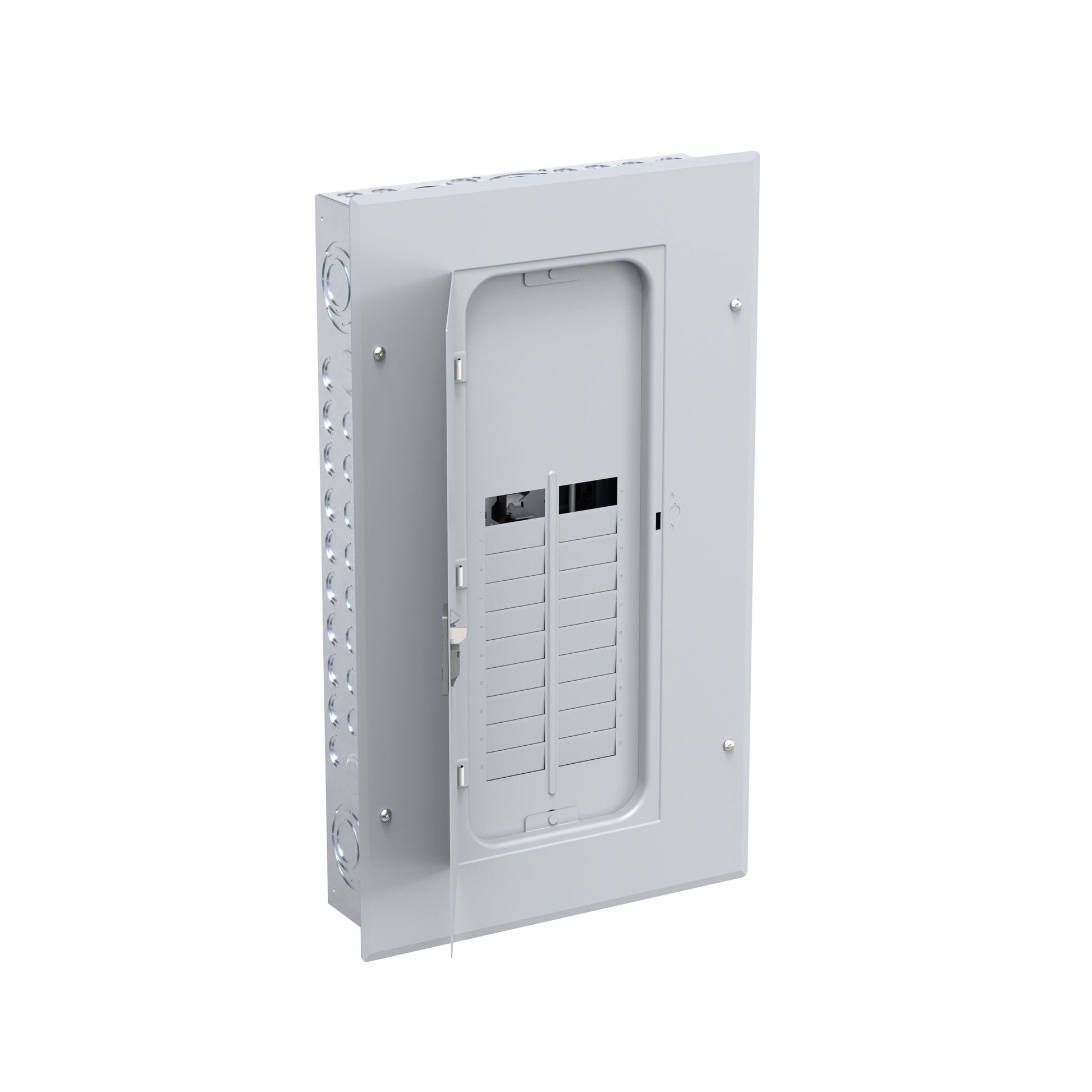 ABB ReliaHome P-Series 200-Amp 20-space load center - label view